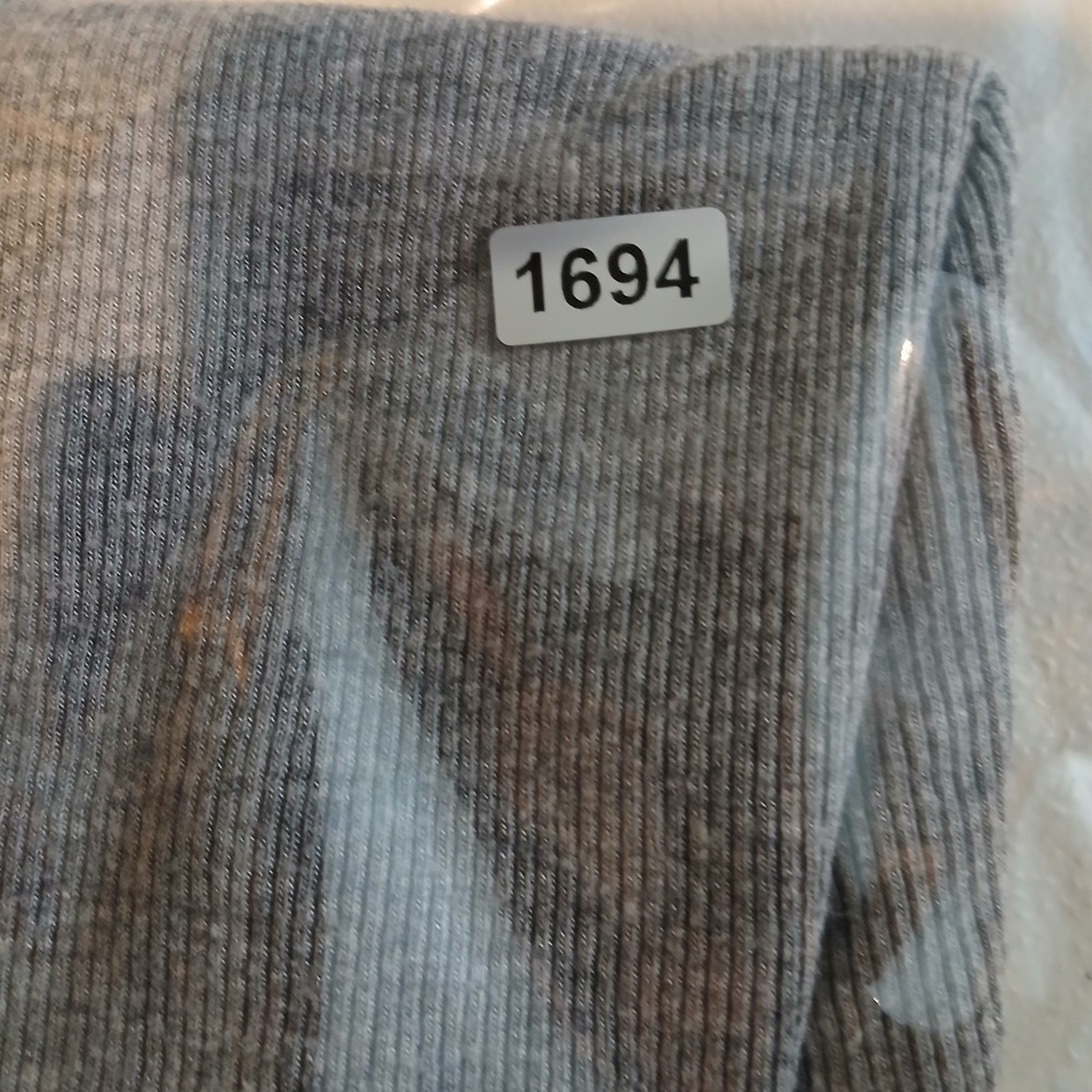 Vtg Worthington Stretch Womens Medium Gray Ribbed Lace Trim Camisole Medium y2k - Picture 10 of 10